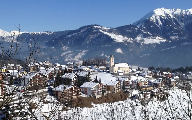 Laax in winter